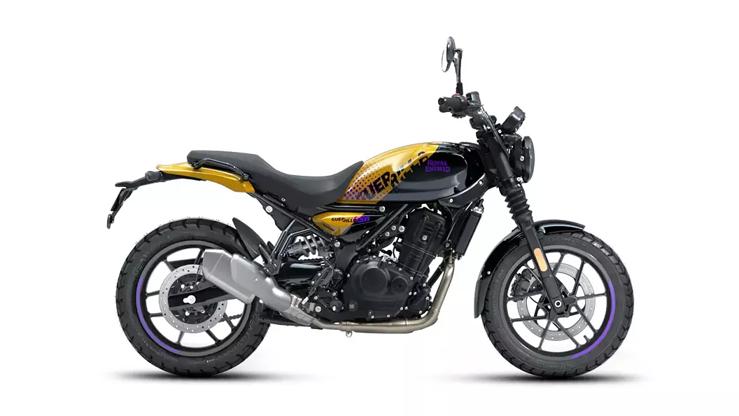 Royal Enfield Guerrilla 450 Price & Colours Best Roadster for Urban and Adventure Riders